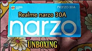 Realme narzo 30A 4G// UNBOXING.