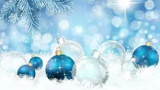 Background for Merry Christmas Wishes Greeting Video