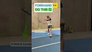 How to Hit a Tennis Forehand (The One Exercise You Need) 