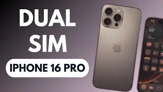 Does Iphone 16 PRO Have Dual SIM Cards? Use 2 Sim Cards at the Same time.