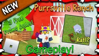 ROBLOX | New Purrsville Ranch - Gameplay! #1 - 1080HD