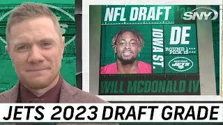 NFL Insider Connor Hughes is underwhelmed by Jets draft in 2023  | Connor Hughes | SNY