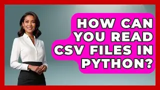 How Can You Read CSV Files in Python? - The Friendly Statistician