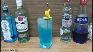 Рецепт коктейля Прощай, убл*док (How to make Cocktail #Adios MF)  Водка, Текила, Джин, Ром