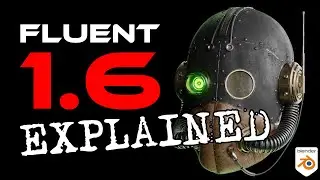 Fluent 1.6 explained - Blender add-on - Hard surface modeling