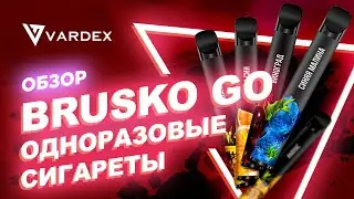 Обзор - ОДНОРАЗОВЫЕ ЭЛЕКТРОННЫЕ СИГАРЕТЫ BRUSKO GO