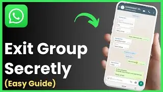 How to Exit WhatsApp Group Without People Knowing Easy (2024)