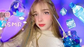 АСМР Водичка и лед🧊 💦 *холодные триггеры* ЗВУКИ ДЛЯ СНА🌸💕 Охлажу тебя #asmr ice and water