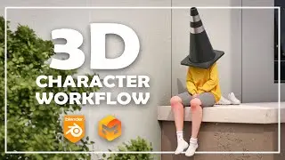 Sculpting A Stylized Character & Environment | Blender & Marvelous Designer