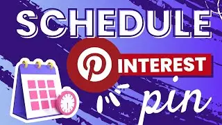 How To Schedule Pinterest Pin With Canva - A Beginner Tutorial