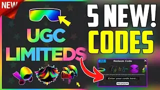 *NEW* ALL WORKING CODES FOR UGC LIMITED IN JULY 2024! ROBLOX UGC LIMITED CODES