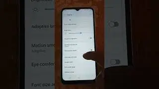 Samsung galaxy A14 5G screen refresh rate || one ui 5.1 #shorts ❤️❤️