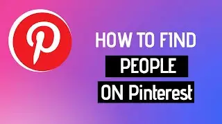 How to find people on pinterest