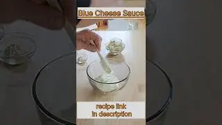 Blue Cheese Sauce #bluecheese #dippingsauce #wings #fastfood #saladdressings #saladdressingrecipe