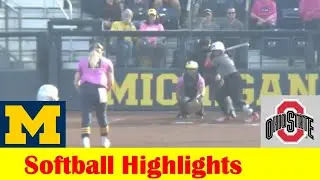 Ohio State vs Michigan Softball Game 1 Highlights, May 3 2024