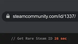 How To Get Rare 4-Digit Steam ID