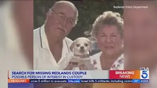 Arrest made in search for missing Colton couple