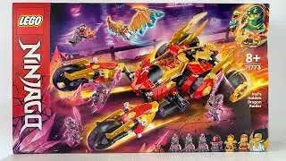 ОБЗОР ЛЕГО НИНДЗЯГО 71773 Рейдер Кая "Золотой Дракон" LEGO NINJAGO Kai's Golden Dragon Raider Багги