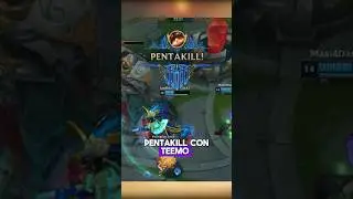 El PENTAKILL CON TEEMO EN COMPETITIVO #leagueoflegends