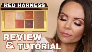 NEW TOM FORD SHADE & ILLUMINATE RED HARNESS PALETTE REVIEW & TUTORIAL