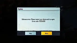 Unknown Error Please Restart Your Device And Try Again Error Code | Pubg Mobile Login Problem Solve