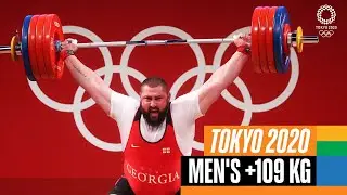 🏋️‍♂️ Mens +109 kg Weightlifting | Tokyo Replays