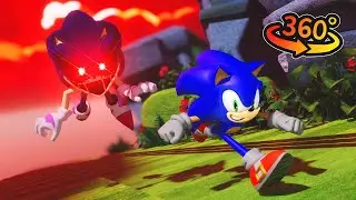 Sonic.EXE  360° Chase vs Sonic Friday Night Funkin POV