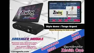 Arrangeur Cavagnolo Zenith One  Tango Argentin