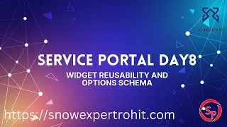 Service Portal D8 - Widget Reusability and Options Schema