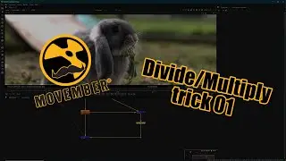 Movember Nuke trick 01 : Divide/Multiply trick 01