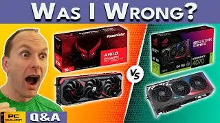 NVIDIA VS AMD - Was I Wrong? New GPUs Incoming? Q&A September 2024