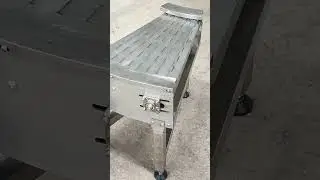 Поворотный пластинчатый конвейер тяжелой серии