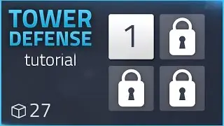 How to make a Tower Defense Game (E27 UNLOCK LEVELS) - Unity Tutorial