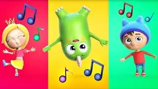 Музыкальные мультики для детей Сина и Ло. Детская Песня про молнию 
