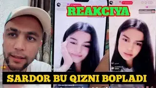 BU QIZ NIMA  BO'LAYOTGANINI TUSHUNMAY QOLDI 😅 ,  REAKCIYA