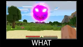 Minecraft wait what meme part 368 realistic minecraft Red Sun