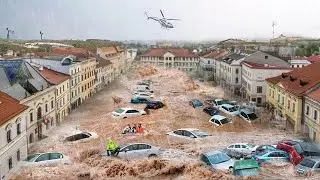 Tarragona Spain Today! Storms, Floods Swept Away Many Homes, Cars in Altea