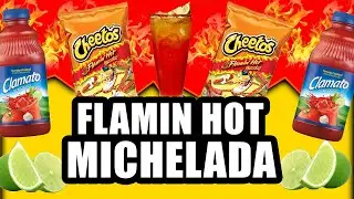 Hot Cheetos Flaming HOT Michelada