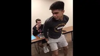 Guy Finished A Double Backflip Farting In His Friend's Face