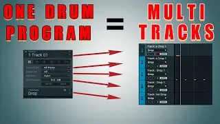 How To Put MPC Drum Program On Separate Tracks Beginners