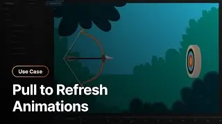 Learn how to create an animated pull-to-refresh using Rive