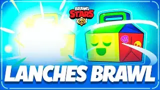 FOFINHOS DEMAIS! ABRI os NOVOS LANCHES BRAWL, LIBEREI e TESTEI TODOS OS SUPER PODERES do BRAWL STARS