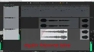 Reaper Daw: Using  FX to make Reverse Reverb