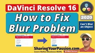 How to Fix the Blur Problem in DaVinci Resolve 16 (2020)