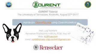 Webcast: Hands-on-OpenIPSL.org using OpenModelica! -  An OpenIPSL Tutorial using OpenModelica