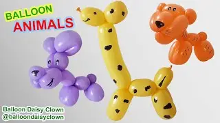 Balloon Anaimals for Beginners - Twisting Tutorial