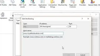 Add a Website to IIS