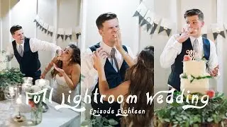 Raw Wedding Reception Photos in Lightroom 6 // EP18