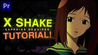 X Shake Tutorial for Premiere Pro! (Sapphire Required)