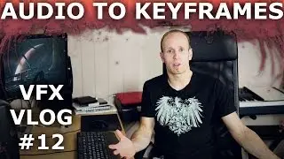 How To Convert Audio To Keyframes - Adobe After Effects Audio Tutorial - VFX Vlog #12